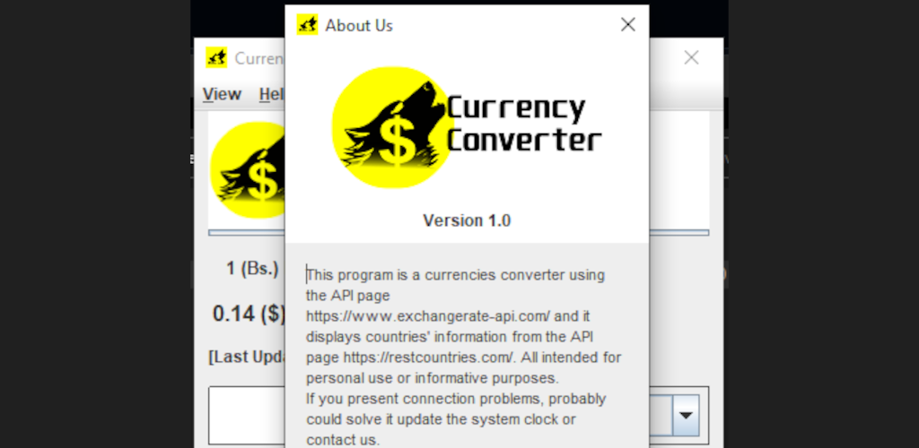 Banner del proyecto Currency Converter